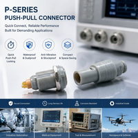 Connecteur de précision OEM PC UHUB Série P 0P 3 broches mâle/femelle 10A/6A à verrouillage automatique Push-Pull