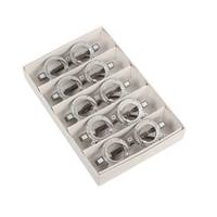 5 pièces de matériel de test optique : Montures d'essai pour examen de la vue avec distance pupillaire fixe (DP) de 52 à 70 mm