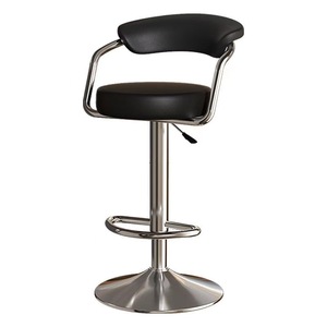 Tabouret de bar haut de gamme moderne et minimaliste avec accoudoirs, réglable en hauteur et pivotant, idéal pour bars, comptoirs de caisse, bars à domicile et usage commercial - Product Image 5