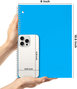 Cahier à spirale magique personnalisé épais 3 trous papier tissu PP selle couture 5 sujets Journal pour voyage règles d'enregistrement scolaire - Product Image 2