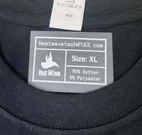 Autocollant de transfert thermique personnalisé avec logo, impression UV DTF, motifs sérigraphiés lavables, accessoires vestimentaires, transfert thermique