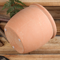 Planteur de sol décoratif de jardin, maison, style rustique, en céramique, personnalisé, bon marché, pots de fleurs, pièces