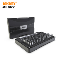 Bộ Tua Vít JAKEMY 106 Trong 1 Với CRV Từ Tính Hex Torx Rãnh Phillips Pentalobe Drive Bits JM-8177
