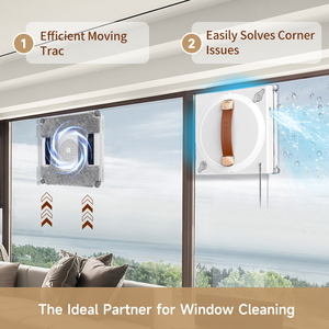 <span class=keywords><strong>Robot</strong></span> nettoyeur de vitres électrique <span class=keywords><strong>sans</strong></span> <span class=keywords><strong>fil</strong></span> à télécommande de haute technologie de marque privée pour essuyer les vitres dans les immeubles de grande hauteur - Product Image 3