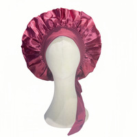 Alpha Phi Alpha Eco-Friendly Bonnet en satin doux et réversible, réglable, avec broderie 3D, impression numérique, coiffure décontractée