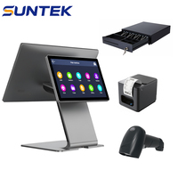 Venta al por Mayor de Caja Registradora SUNTEK SC1 con Impresora Térmica de 80 mm, Sistema Operativo Android, NFC, Wi-Fi 6