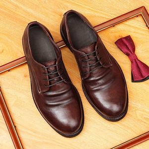 Zapatos de Vestir de Diseño Original para Hombre, Zapatos Oxford Hechos a Mano, Zapatos Casuales de Cuero Genuino para Hombre - Product Image 5