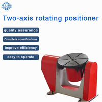 Positionneur de soudage robotisé de type P du fabricant, table rotative de soudage automatique pour coutures annulaires, positionneur de soudage à double axe pour points de soudure