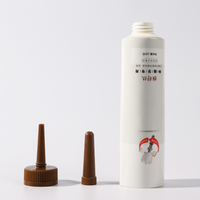 Tube souple personnalisé à long bec pour soins personnels, emballage cosmétique de haute qualité pour masque facial, crème contour des yeux et nettoyant visage