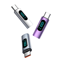 Adaptateur d'affichage numérique Type c Téléphone portable Ordinateur PD 100W Extension de charge rapide Adaptateur Otg Charge rapide
