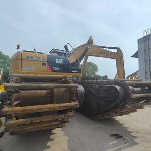 รถขุดสะเทินน้ำสะเทินบก CAT 320D ขนาด 20 ตัน พร้อมบุ้งกี๋ขุดขนาด 1 ลูกบาศก์เมตร รถขุดสะเทินน้ำสะเทินบกมือสอง รุ่น cat320d - Product Image 4
