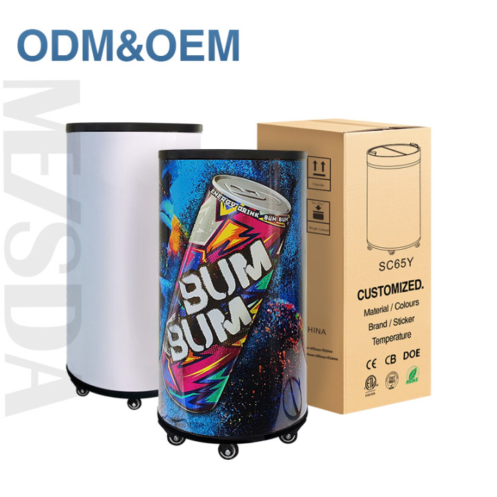 Compressor Round Shape Cooler Efficient Cooling Solutions