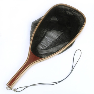 Filet de pêche à <span class=keywords><strong>la</strong></span> mouche portable LETOYO avec poignée en bois, filet de pêche en nylon, filet de pêche à <span class=keywords><strong>la</strong></span> <span class=keywords><strong>truite</strong></span> en maille, en vente - Product Image 3