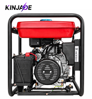 Générateur Diesel 6,5KW 7,0KW à Démarrage Électrique ATS Mobile Portable pour Chantier, Ferme, Usage Domestique, Extérieur et Alimentation de Secours d'Urgence