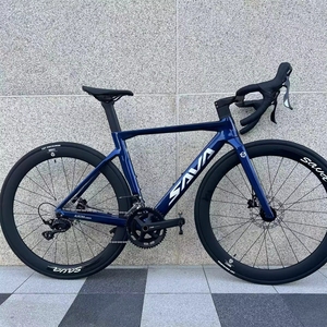 Nueva <span class=keywords><strong>Bicicleta</strong></span> <span class=keywords><strong>de</strong></span> <span class=keywords><strong>Carretera</strong></span> <span class=keywords><strong>SAVA</strong></span> A7L <span class=keywords><strong>de</strong></span> Fibra <span class=keywords><strong>de</strong></span> Carbono Completa, R7100 <span class=keywords><strong>de</strong></span> 24 Velocidades, 700C con Freno Hidráulico para Adultos - Product Image 1