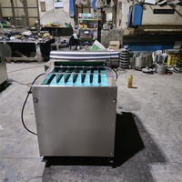 Elektrische Snijmachine voor Ciba Pinda-chips Rijstwafels Fruit 220V 750W Grootschalige Commerciële Groentesnijder