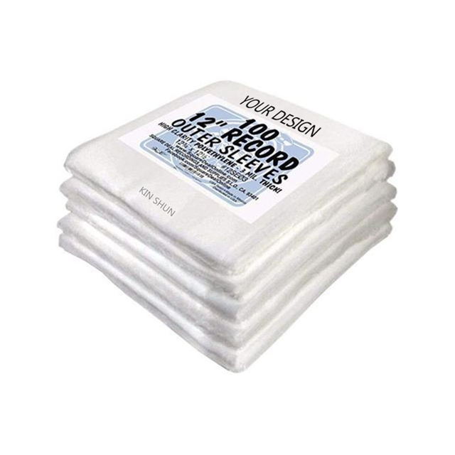 Recyclable Transparent Small CD Organizer PP Plastic for DVD Sleeves Case Clear CD Case for Efficient Packaging Printing