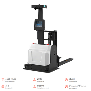 Chariot élévateur autonome AGV 2000 kg avec navigation laser SLAM, Lidar multi-lignes, automatisation industrielle, logistique d'usine, autonomie de 6 à 8 heures - Product Image 4