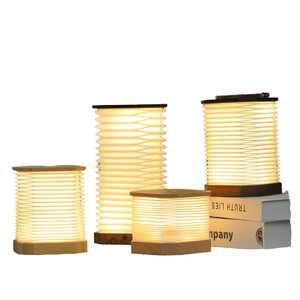 Đèn bàn cắm trại ngoài trời hiện đại, kiểu dáng gấp gọn, đèn <span class=keywords><strong>LED</strong></span> cảm ứng ánh sáng ấm áp, thiết kế cầm tay linh hoạt, pin sạc. - Product Image 6