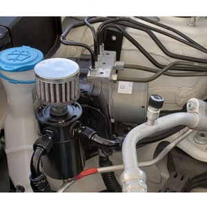 Réservoir d'aération d'huile pour modification automobile avec filtre à air tête de champignon 6,3 cm x 10,6 cm pour mise à niveau et rétrofit - Product Image 2