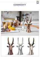 Hot main Cerf hogar pour la décoration de table