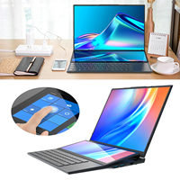 2024 nouveau processeur de I9-10885H Intel Core double écran 16 pouces + 14 pouces écran tactile métal ordinateur portable Zenbook Duo ordinateurs portables d'affaires