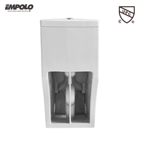 Pour Empolo moderne nouveau blanc brillant CUPC une pièce siphonique cuvette de toilette salle de bain Sanitaires Wc céramique porcelaine ensemble pour hôtels