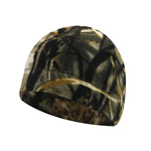 2025 hiver Sports crâne casquette résistant à la chaleur Camouflage laine pour vélo Ski moto casque perles intérieures montre Style - Product Image 2