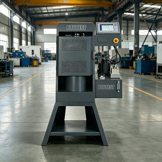 Electro-Hydraulic Compression Testing Machine 2000kN EN ASTM Concrete Cube Cylinder