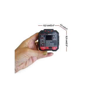 Testeur de prise numérique pour la mesure de la tension et de l'ampérage - Product Image 4