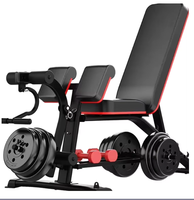 Chaise de fitness professionnelle, équipement multifonctionnel pour abdominaux, planche abdominale, tabouret auxiliaire pour entraînement aux haltères