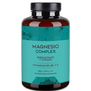 Capsules de complexe de magnésium 120, améliore la densité osseuse, usage adulte, vitamines B5 <span class=keywords><strong>B6</strong></span> <span class=keywords><strong>C</strong></span>, durée de conservation de 2 ans - Product Image 1