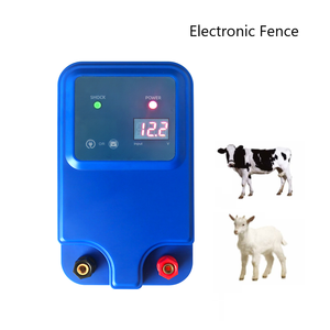 Électrificateur portable à impulsion pour clôture électrique solaire, amplificateur d'énergie pour clôture de ranch alimenté par l'énergie solaire pour animaux de ferme avec sortie 8-12KV - Product Image 5