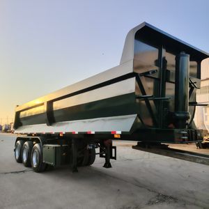 Semi-remorque benne basculante robuste pour tracteur, 3 essieux, 45 m³, 80-90 tonnes, pour le transport <span class=keywords><strong>de</strong></span> sable et <span class=keywords><strong>de</strong></span> <span class=keywords><strong>gravier</strong></span>, <span class=keywords><strong>à</strong></span> vendre - Product Image 3