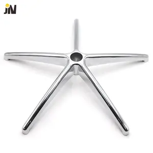 JN-A35 Factory Supplier High Quality Hot Sales Cheap Aluminum Alloy Accessories Five Star chair base