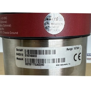 Capteur de pression MKS D27B11TGAC0B0 10 Torr, équipement d'automatisation industrielle - Product Image 4