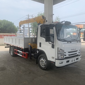 Isuzu 4x2 LHD/rhd mới 5ton xe tải thủy lực di động gắn cẩu với chỉ báo thời điểm tải - Product Image 2