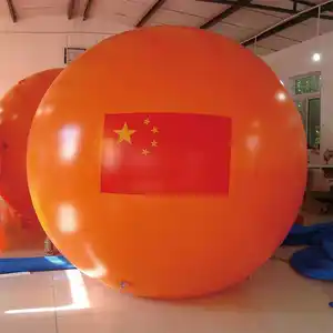 Hot Sale Guter Preis Kunden spezifische Größe Aufblasbare Werbung PVC Helium Ballon