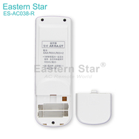 ES-AC038-R AC Télécommande 433kHz Longueur d'onde infrarouge 950 +-50nm pour GODREJ Climatiseur Télécommande NOUVEAU ABS 14 touches
