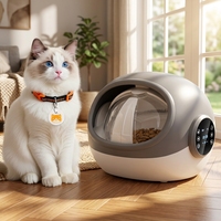 OEM Mikrochip Smart Pet Feeder mit Chip-Sensor, Sprachaufzeichnung, Fütterungsplan, Doppelstromversorgung für Katzen- und Hundefutterautomaten