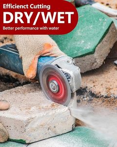 Vente chaude Super Mince Diamant Turbo Lame 105/110/115/125/180/230mm Disque De Coupe pour Carrelage Porcelaine Céramique Diamant Disque - Product Image 6