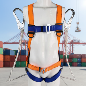 Arnés <span class=keywords><strong>de</strong></span> <span class=keywords><strong>Seguridad</strong></span> <span class=keywords><strong>de</strong></span> Cuerpo Completo <span class=keywords><strong>de</strong></span> Alta Resistencia para Protección Contra Caídas en la Construcción y Trabajos <span class=keywords><strong>de</strong></span> Fábrica - Product Image 1