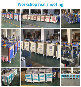 I Care HS-AT 850 Hospital ABS Anesthesia Cart Manual Emergency Trolley with Drawers, Central Lock, Silent Casters Made in China - Product Image 6