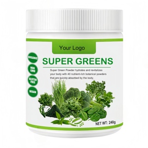 Mistura de Pó de Frutas e Vegetais 100% <span class=keywords><strong>Natural</strong></span> de Grau Alimentício com Vitamina - Super Greens em Pó - Product Image 3
