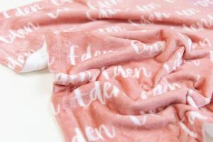 Couverture de Nom de Bébé <span class=keywords><strong>Personnalisée</strong></span> pour Enfant, <span class=keywords><strong>Cadeau</strong></span> d'Anniversaire, Garçons et Filles - Product Image 6