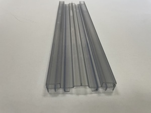 Profilés en PVC transparent sur mesure de haute qualité pour la décoration, avec service de découpe inclus, <span class=keywords><strong>Gesu</strong></span> GS-046 Fujian - Product Image 5