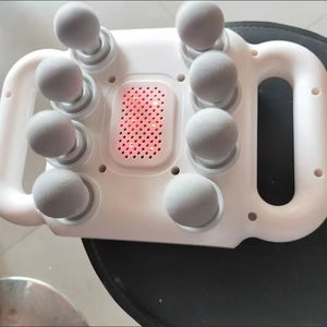 8-Head sıvı kristal fasya tabancası sıcak Compress s masaj derin perküsyon masaj tüm vücut kasları rahatlatıcı bel sırt kasları - Product Image 1