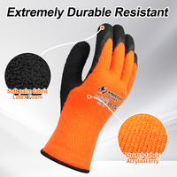 Guantes de Invierno XINGYU de Espuma de Látex Acrílico de Calibre 7, Guantes de Trabajo Térmicos Aislantes para Congelador, para Hombres y Mujeres, Guantes de Seguridad para el Trabajo