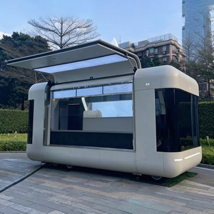 Carrito de Comida Móvil para Hamburguesas, Remolque de Comida, Camión de Comida, Equipo de Restaurante Personalizado, Acero Q235B, 3.6x1.7x2.35m - Product Image 1