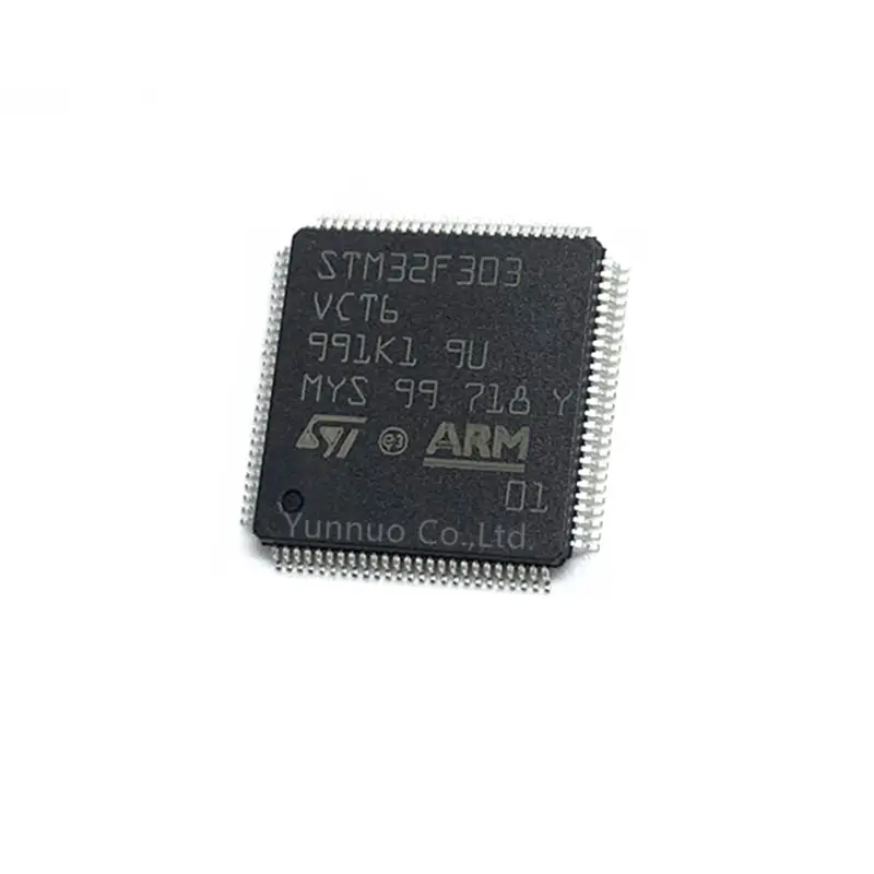 YUN NUO New original electronic spare parts micro controller STM32F303 STM32F303VCT6